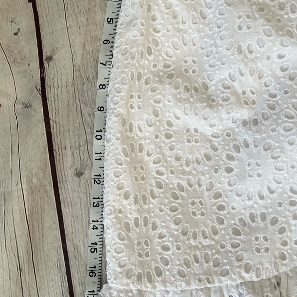 Lilly Pulitzer Roca Eyelet Ruffled Skirt in White - Picture 5 of 14